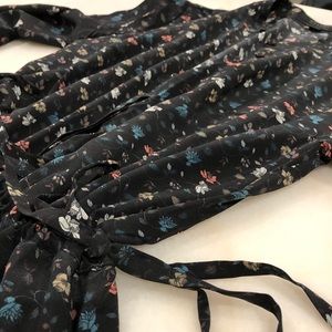 All Saints Silk Printed Dress